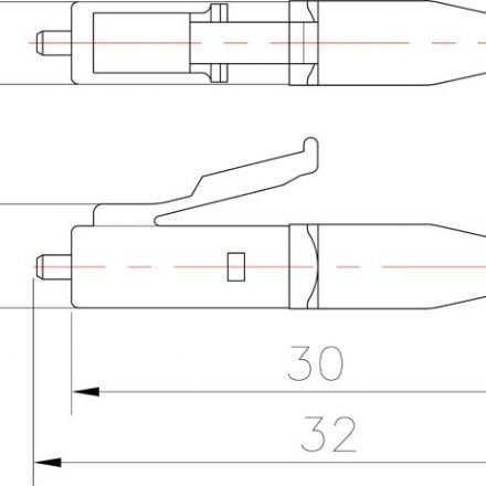 LC Connector 900um